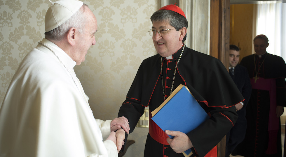 Papa Francesco e il Cardinale Giuseppe Betori