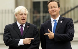 Boris Johnson e David Cameron quando erano amici