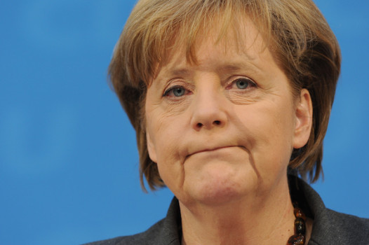 La cancelliera tedesca Angela Merkel (CDU)