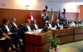La Corte dei Conti a Firenze durante l'inaugurazione dell'anno giudiziario 2016