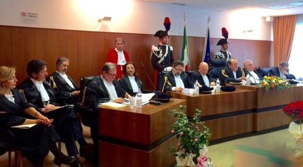 La Corte dei Conti a Firenze durante l'inaugurazione dell'anno giudiziario 2016