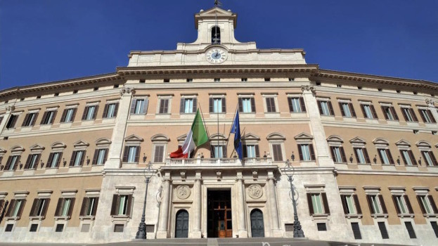 Palazzo Monte Citorio, sede della Camera dei Deputati