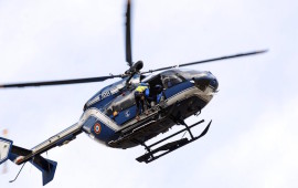 Un elicottero della Gendarmeria francese