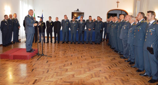 L'incontro del generale Toschi con ufficiali e sottufficiali del Comando regionale Toscana