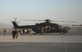 Un elicottero italiano in Afghanistan