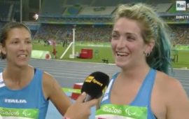 Monica Contrafatto e Martina Caironi, bronzo e oro nei 100 m femminili alle Paralampiadi 2016
