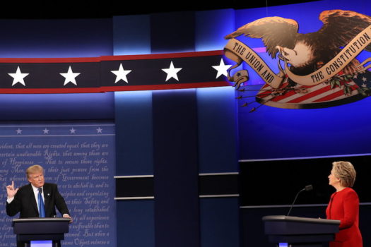 Il primo dibattito in tv tra Hillary Clinton e Donald Trump