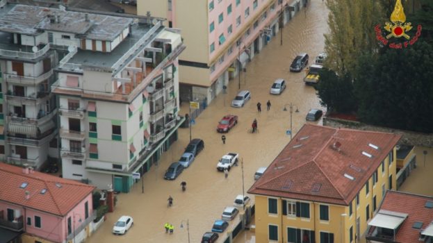 Alluvione a Carrara il 5 novembre 2014