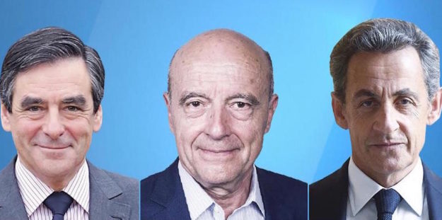 Da sin François Fillon, Alain Juppé, Nicolas Sarkozy