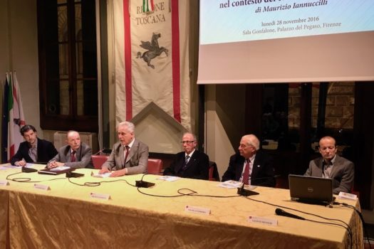 da sin Maurizio Iannuccilli, Arrigo Rispoli, Eugenio Giani, Franco Angotti, Nicola Comodo, Gianni Messeri 