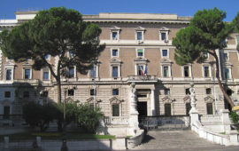 Il Viminale a Roma sede del ministero dell'Interno