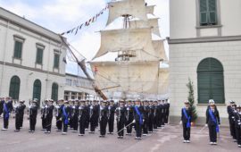 Il giuramento degli Allievi dell'Accademia Navale