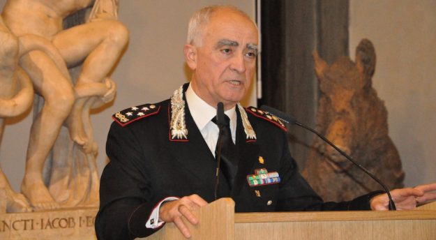 Il generale Del Sette a Firenze il 19 dicembre