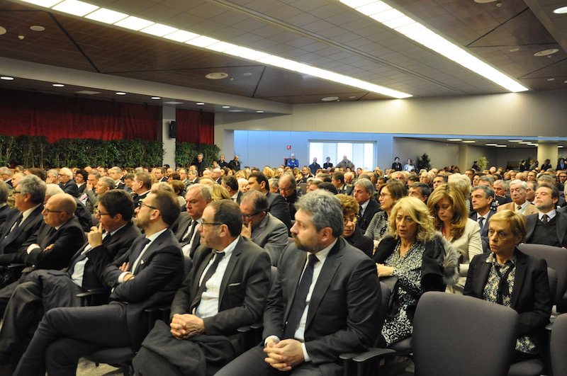 La prima fila all'inagurazione dell'anno giudiziario 2017 a Firenze