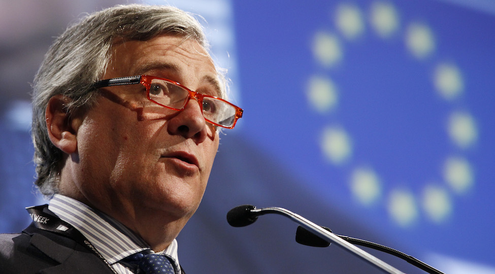 Antonio Tajani nuovo presidente del Parlamento Europeo