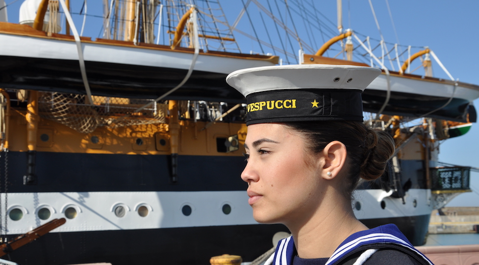 Nave Vespucci 2017 pronta a salpare per il Nord America
