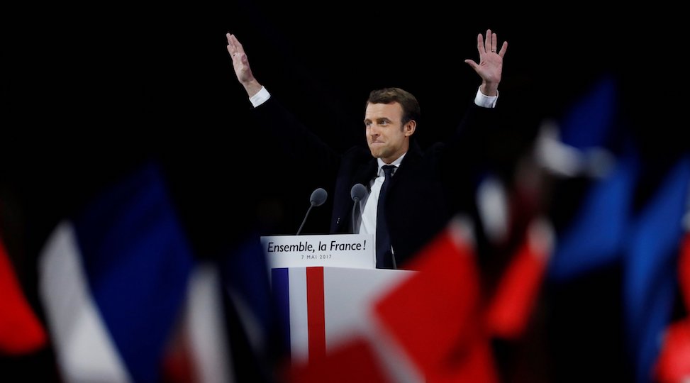 Emmanuel Macron vincitore delle elezioni presidenziali francesi 2017