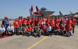 Piloti e tecnici del 10° Gruppo di volo in festa a Grosseto