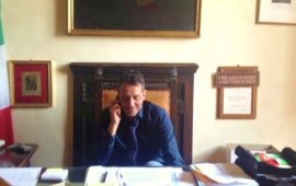 Oreste Giurlani sindaco di Pescia (foto dal profilo Facebook)