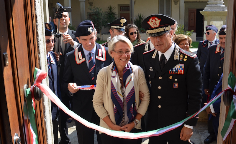 L'inaugurazione della nuova sede della sezione dell'Associazione Nazionale Carabinieri