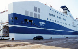 Il traghetto Janas in una foto di repertorio