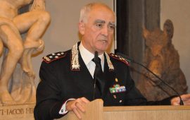 Il comandante generale dei Carabinieri Tullio Del Sette