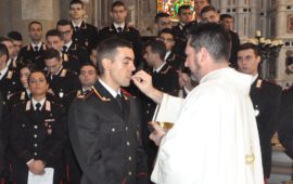 La Messa per la celebrazione della Virgo Fidelis patrona dei Carabinieri