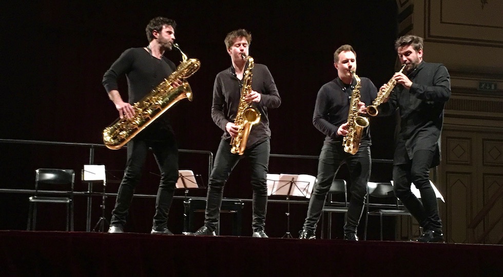 Il Signum Saxophone Quartet a Firenze