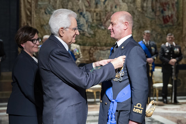 Contrammiraglio Fabio Gregori (Foto Uff Stampa Quirinale)