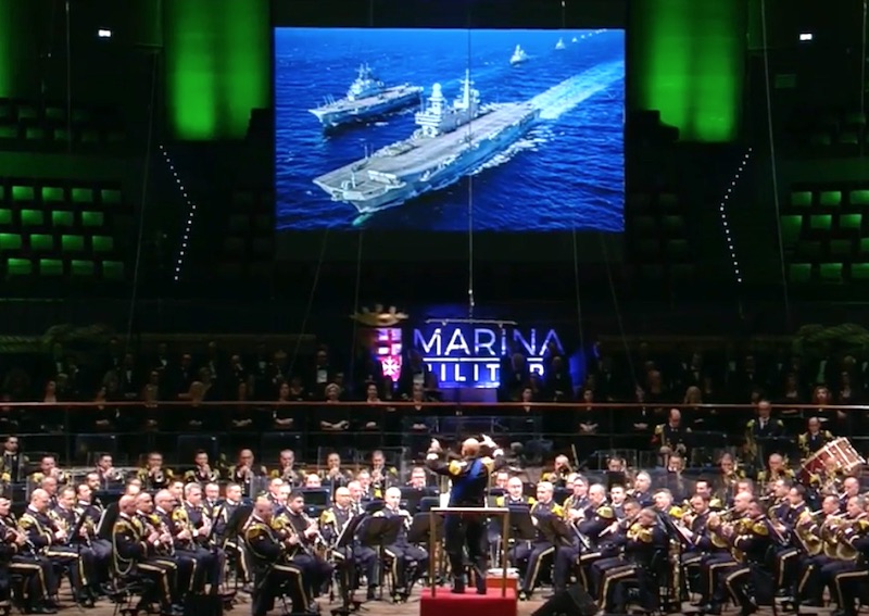 Il concerto 2018 della Marina all'Auditorium della Musica
