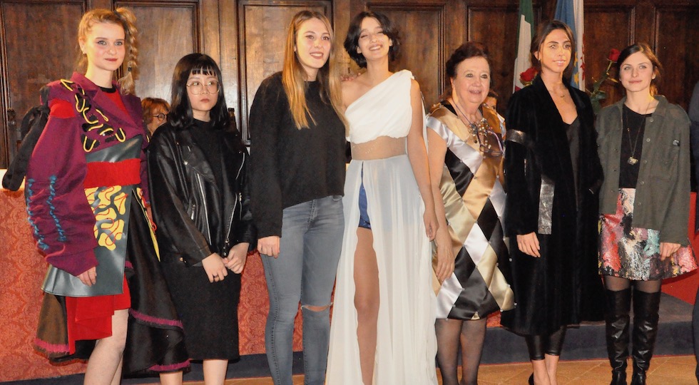 Le vincitrici del Premio Giuliacarla Cecchi 2018 con Pola Cecchi