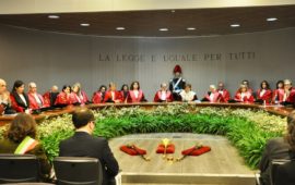 La cerimonia d'inaugurazione dell'anno giudiziario 2019 a Firenze