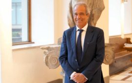 Luigi Salvadori appena eletto presidente della Fondazione CR Firenze