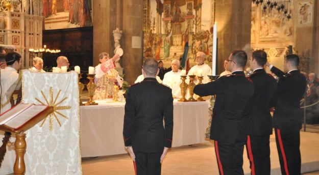 Il cardinale Giuseppe Betori alla celebrazione della Virgo Fidelis 2019 a Firenze