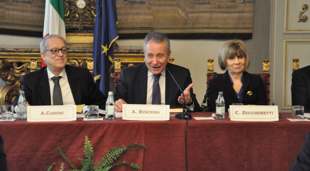 Il presidente della Corte dei Conti Angelo Buscema al convegno di Firenze