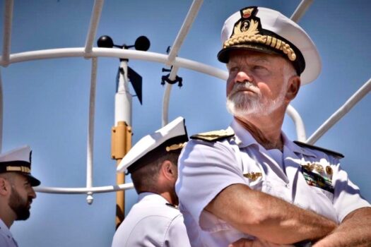 Ammiraglio Paolo Treu, Comandante in capo della Squadra Navale