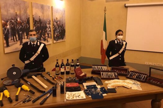 Le vittime dei furti possono rivolgersi ai Carabinieri per recuperare gli oggetti rubati