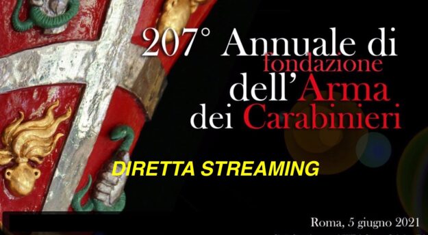 In diretta streaming la Festa dei Carabinieri 2021