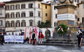 Cerimonia a Firenze per la Giornata delle Forze Armate