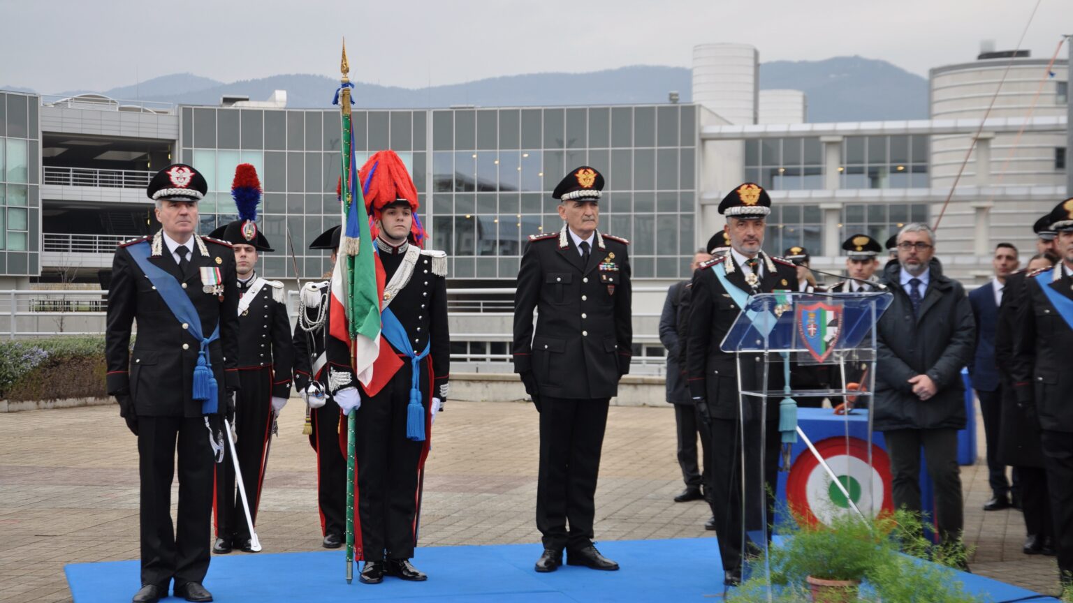 Pietro Oresta al comando della Scuola Marescialli Carabinieri