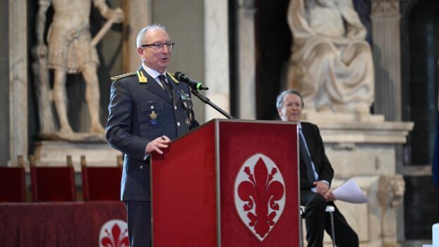 Generale Fabrizio Cuneo, comandante interregionale dell'Italia Centro Settentrionale della Guardia di Finanza