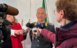 Il generale Giuseppe Magliocco presenta il calendario degli eventi in Toscana per il 250° della Guardia di Finanza