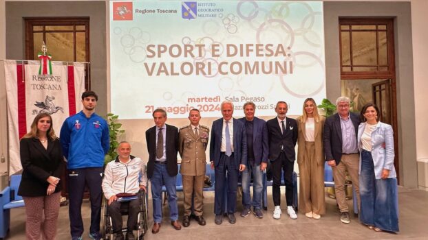 Successo del convegno Sport e Difesa promosso da Regione Toscana e Istituto Geografico Militare