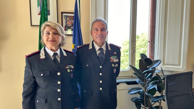 I generali di brigata Cinzia Gagliardi e Luigi Bartolozzi 