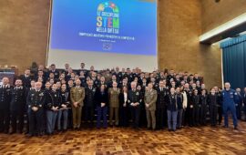 Vertici della Difesa e rappresentanti degli Istituti di Formazione delle Forze Armate al convegno sulle discipline Stem a Firenze